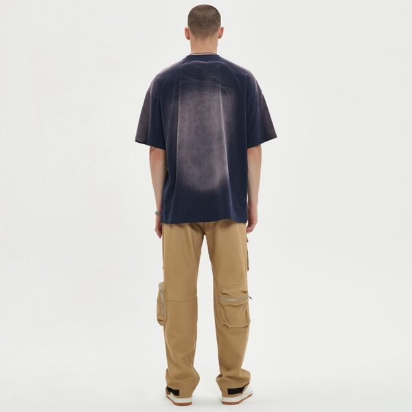 Custom Faded Puff Graphic Oversized T-Shirt - Style 620201 - product detail view 5