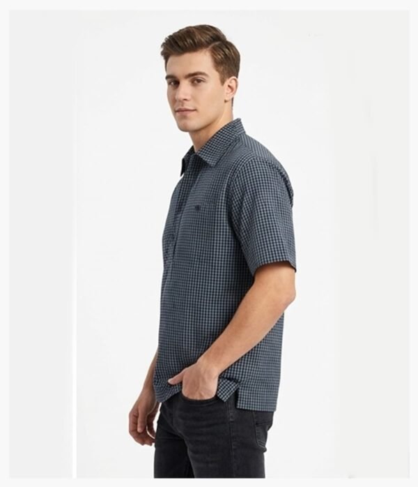 Custom Faux-Layered Collar Polo Shirt | - Style 764B34 - product detail view 13 Custom Faux-Layered Collar Polo Shirt | - Style 764B34 - product detail view 13