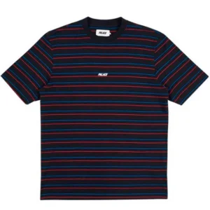 Custom Fine-Stripe Crewneck Jersey T-Shirt - Style DB5779