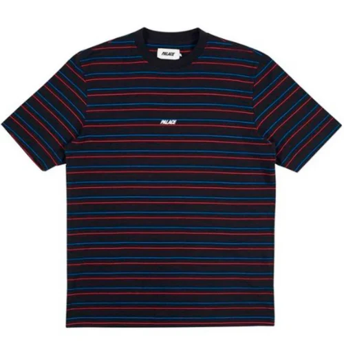 Custom Fine-Stripe Crewneck Jersey T-Shirt - Style DB5779
