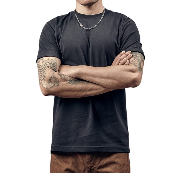 Custom Men's Fitted Crewneck T-Shirt - Style DEDBB8 - product detail view 3 Custom Men's Fitted Crewneck T-Shirt - Style DEDBB8 - product detail view 3