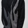 Custom Flame Applique Panel Hoodie - Style 4330AB Custom Flame Applique Panel Hoodie - Style 4330AB