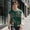 Custom Flame Applique Varsity Jacket - Style 34437D - product detail view 7