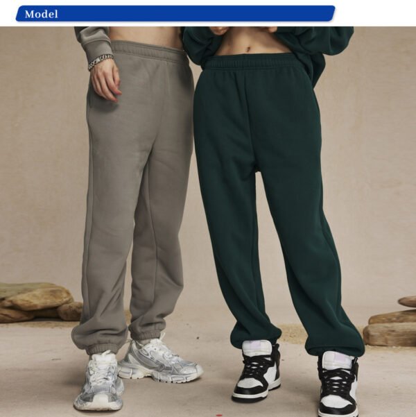 Custom Polar Fleece Applique Jogger Sweatpants | VW-7780 - Style 4B3431 - product detail view 14
