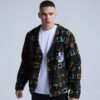 Custom Patterned Fleece Utility Jacket - Style 587AF8 - product detail view 7 Custom Patterned Fleece Utility Jacket - Style 587AF8 - product detail view 7