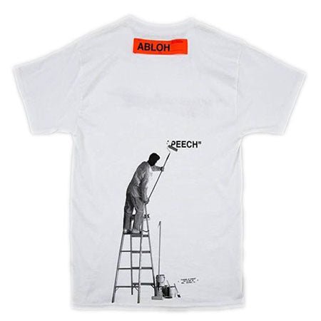 Custom White Flight Graphic Streetwear T-Shirt - Style 058CF8 - product detail view 2 Custom White Flight Graphic Streetwear T-Shirt - Style 058CF8 - product detail view 2