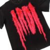 Custom One-Way Nap Flocked T-Shirt - Style C5CBE1 - product detail view 2