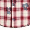Custom Floral Plaid Short-Sleeve Shirt - Style 633FF9 - product detail view 3