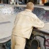 Custom Frayed Patchwork Cargo Jacket - Style EAC5B2 - product detail view 4 Custom Frayed Patchwork Cargo Jacket - Style EAC5B2 - product detail view 4