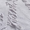 Custom Fringe Jacquard Crew Neck Sweater - Style DF2B5F - product detail view 8