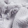 Custom Fringe Jacquard Crew Neck Sweater - Style DF2B5F - product detail view 10