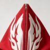 Custom Full-Face Zip Flame Heart Puff Embroidered Hoodie - Style F5CA1E - product detail view 2 Custom Full-Face Zip Flame Heart Puff Embroidered Hoodie - Style F5CA1E - product detail view 2