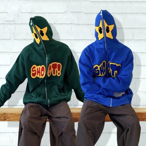 Custom Full-Zip Embroidered Street Hoodie - Style 148694 Custom Full-Zip Embroidered Street Hoodie - Style 148694