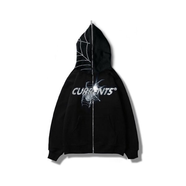 Custom Full-Zip Graphic Hooded Sweatshirt - Style FD0B61 - product detail view 2 Custom Full-Zip Graphic Hooded Sweatshirt - Style FD0B61 - product detail view 2