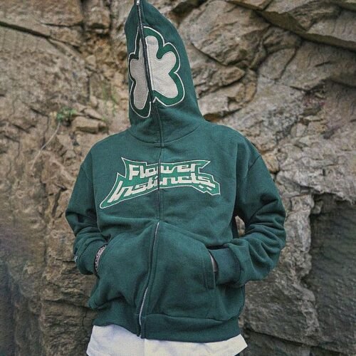 Custom Full-Zip Graphic Hooded Sweatshirt - Style C2615B