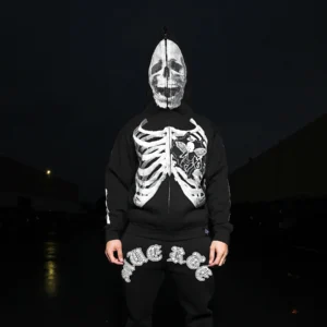 Custom Full-Zip Graphic Hoodie for Retail Presentation - VWH-001 - Style F90A45