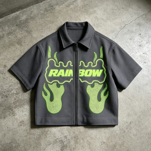 Custom Short-Sleeve Full-Zip Graphic Layer - Style 0F5A1E Custom Short-Sleeve Full-Zip Graphic Layer - Style 0F5A1E
