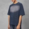 Custom Garment-Dyed Relaxed Streetwear Shorts - Style E83BD8 - product detail view 2