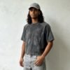Custom Garment-Washed Vintage T-Shirt - Style 15A465 - product detail view 2