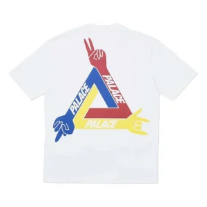 Custom Geometric Hand Graphic T-Shirt - Style C45B12