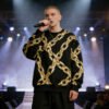 Custom Gold Chain Graphic Long-Sleeve Streetwear Top - Style C62A08 - product detail view 3