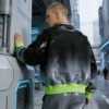 Custom Gradient Gel-Print Bomber Jacket - Style AC4B88 - product detail view 6 Custom Gradient Gel-Print Bomber Jacket - Style AC4B88 - product detail view 6