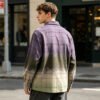 Custom Gradient Plaid Long-Sleeve Pocket Shirt - Style D0A356 - product detail view 5