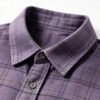 Custom Gradient Plaid Long-Sleeve Pocket Shirt - Style D0A356 - product detail view 6
