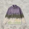 Custom Gradient Plaid Long-Sleeve Pocket Shirt - Style D0A356 - product detail view 10