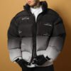Custom Gradient Puffer Jacket with Utility Pockets - Style 463A72 - product detail view 3