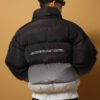Custom Gradient Puffer Jacket with Utility Pockets - Style 463A72 - product detail view 5
