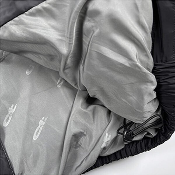 Custom Gradient Puffer Jacket with Utility Pockets - Style 463A72 - product detail view 7