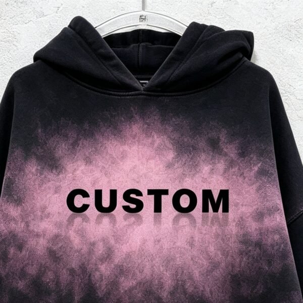 Custom Gradient Rivet Pocket Hoodie Set - Style BA32DF - product detail view 5 Custom Gradient Rivet Pocket Hoodie Set - Style BA32DF - product detail view 5