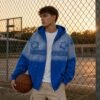 Custom Gradient Star Applique Zip Hoodie VWH-8628476 - Style E87069 - product detail view 3