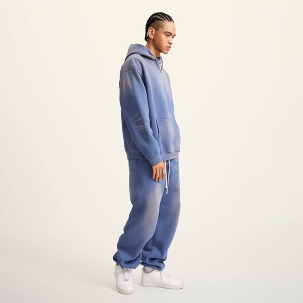Custom Gradient Washed Pullover Hoodie - Style B99980 - product detail view 4 Custom Gradient Washed Pullover Hoodie - Style B99980 - product detail view 4