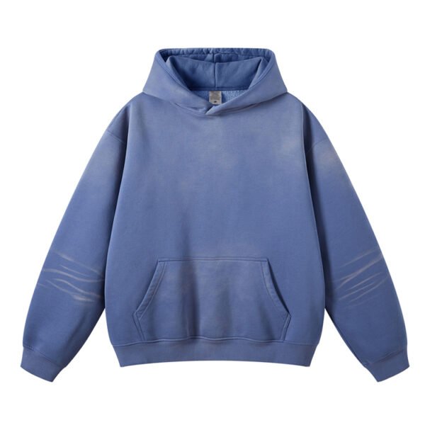 Custom Gradient Washed Pullover Hoodie - Style B99980 - product detail view 6 Custom Gradient Washed Pullover Hoodie - Style B99980 - product detail view 6