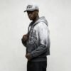 Custom Gradient-Washed Cropped Rivet Zip Hoodie - D1D1D1C1 - Style D1D1D1 - product detail view 4 Custom Gradient-Washed Cropped Rivet Zip Hoodie - D1D1D1C1 - Style D1D1D1 - product detail view 4