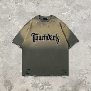 Custom Gradient Washed Stud Applique T-Shirt T-8516890 - Style B885A1