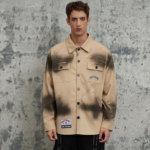 Custom Gradient Workwear Overshirt ORI240808 - Style DD9E46 Custom Gradient Workwear Overshirt ORI240808 - Style DD9E46