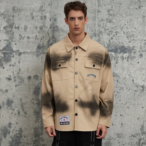 Custom Gradient Workwear Overshirt ORI240808 - Style DD9E46 Custom Gradient Workwear Overshirt ORI240808 - Style DD9E46