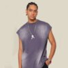 Custom Gradual-Wash Vintage Sleeveless Tank Top S1520 - Style B7DD41 - product detail view 14