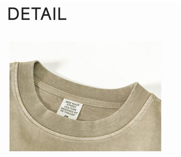 Custom Gradual-Wash Vintage Sleeveless Tank Top S1520 - Style B7DD41 - product detail view 10