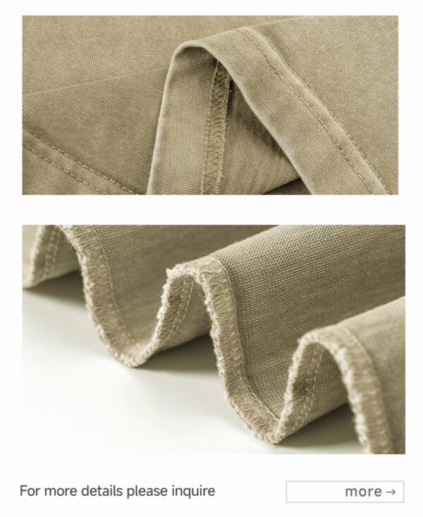 Custom Gradual-Wash Vintage Sleeveless Tank Top S1520 - Style B7DD41 - product detail view 12