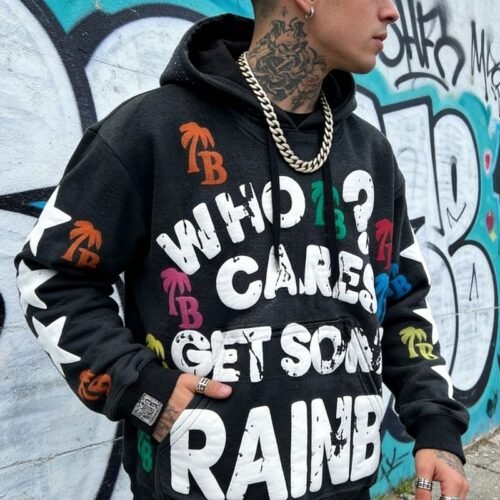 Custom Graffiti Placement Zip Hoodie | VW-7D9A10056FE691AF - Style 7D9A10