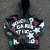Custom Graffiti Placement Zip Hoodie | VW-7D9A10056FE691AF - Style 7D9A10 - product detail view 5