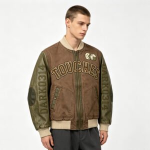 Custom Graphic Panel Baseball Jacket 707-02 - Style A574B7