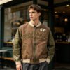 Custom Graphic Panel Baseball Jacket 707-02 - Style A574B7 - product detail view 3 Custom Graphic Panel Baseball Jacket 707-02 - Style A574B7 - product detail view 3