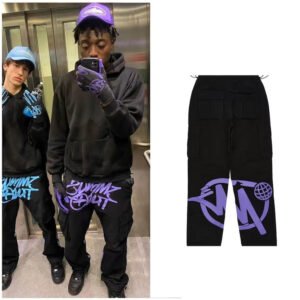 Custom Graphic Cargo Streetwear Pants | VW-11C698 - Style 11C698