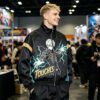 Custom Graphic Color-Block Zip Bomber Jacket - Style ED7E8F - product detail view 6 Custom Graphic Color-Block Zip Bomber Jacket - Style ED7E8F - product detail view 6