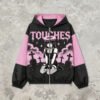 Custom Pink Gothic Graphic Color Block Windbreaker - Style 64FA54 Custom Pink Gothic Graphic Color Block Windbreaker - Style 64FA54